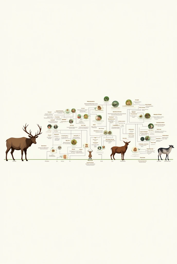 An easy ruminant phylogenetic tree