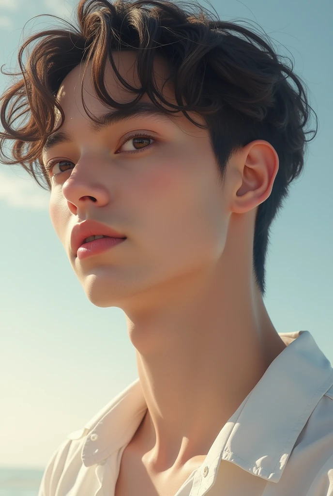 ((best quality)), ((masterpiece)), (detailed), Man, pretty, soft, cute, adorable, delicate, gay