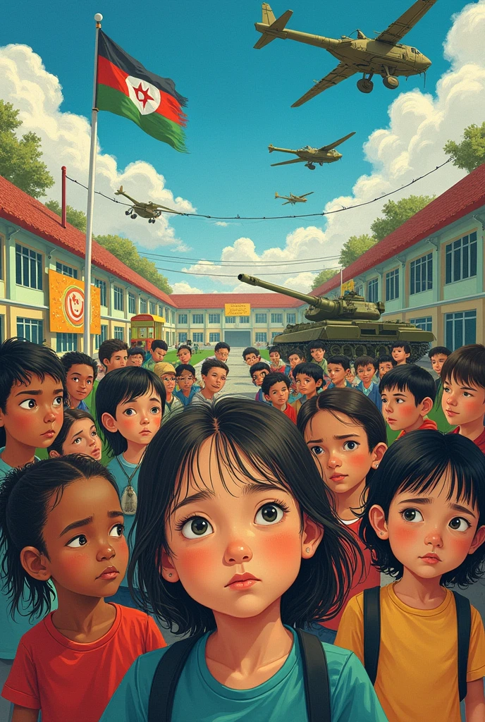 World Peace War Elementary School Poster