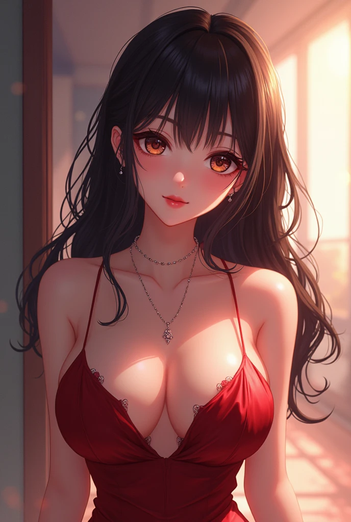 A sexy anime woman