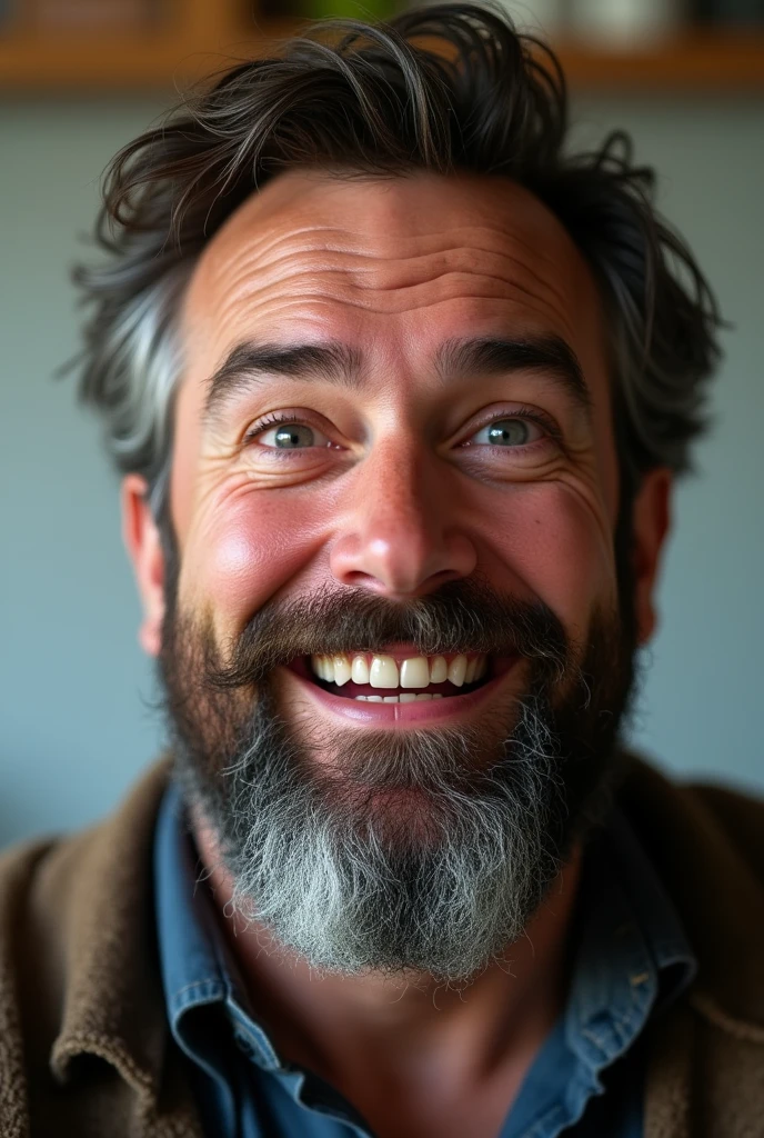 40 year old man with beard emote for twitch