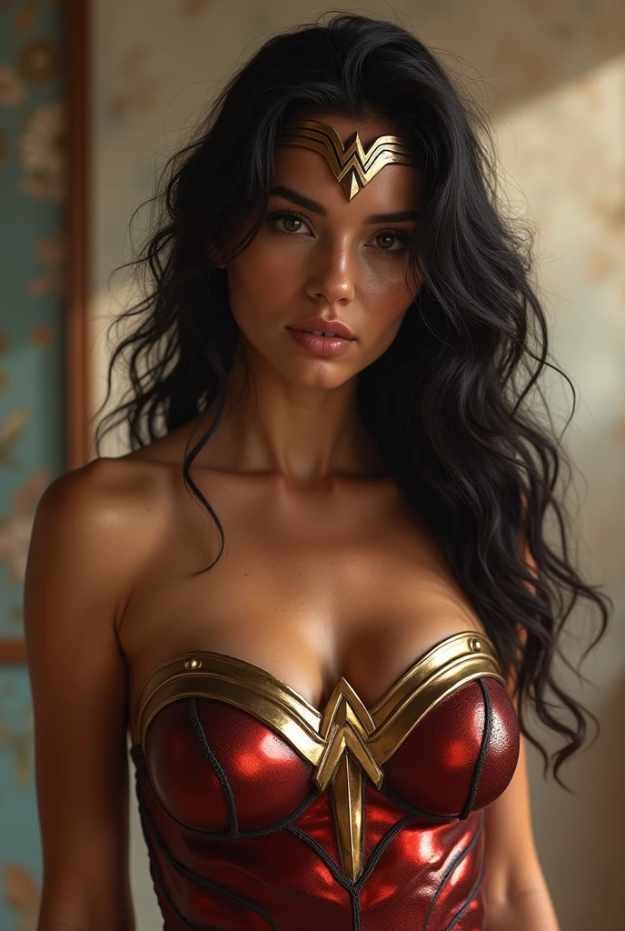 Wonderwoman naked without her costume