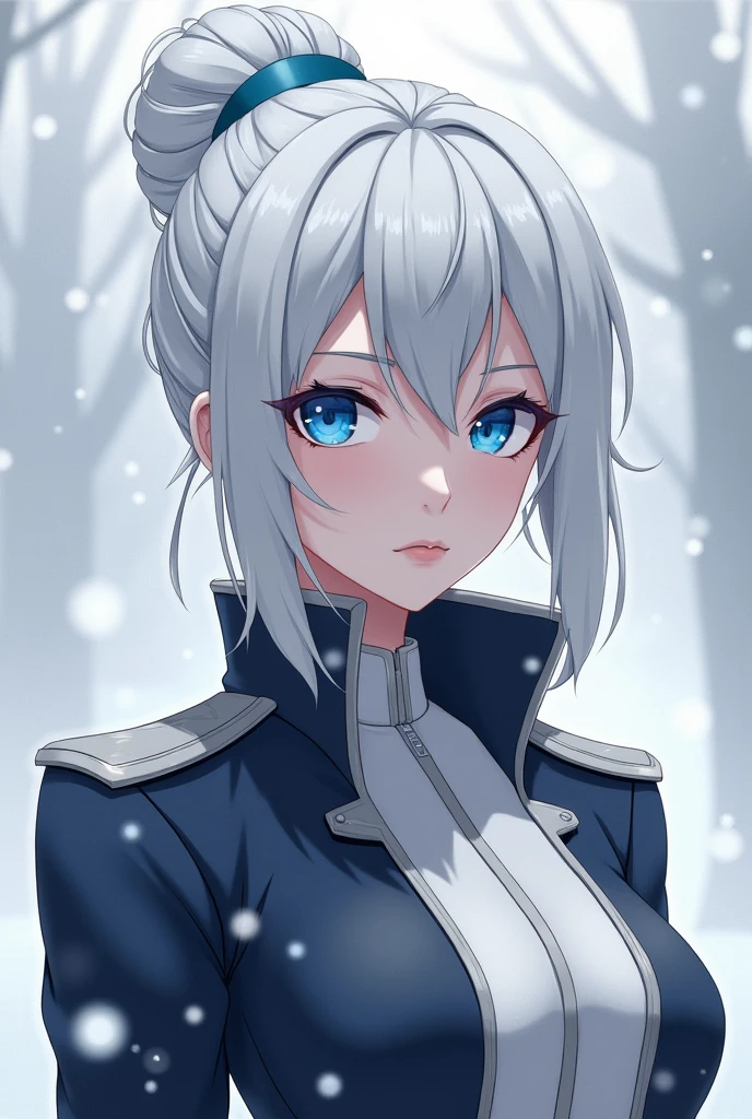 the character of Winter schnee from RWBY