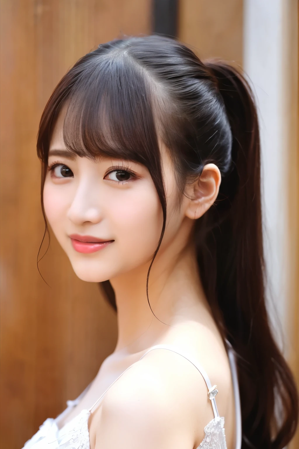 (Highest quality、Masterpiece、8k、Best image quality、Hyperrealism、Award-winning works)、Close-up of face、Elegant clothing