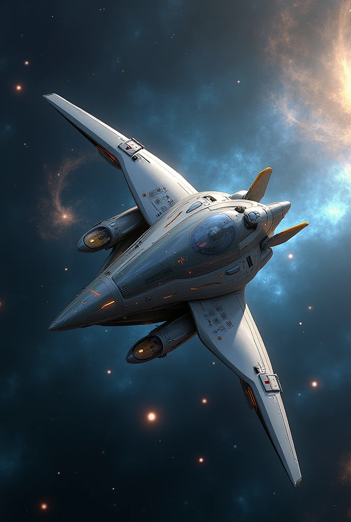Space heli with four wings