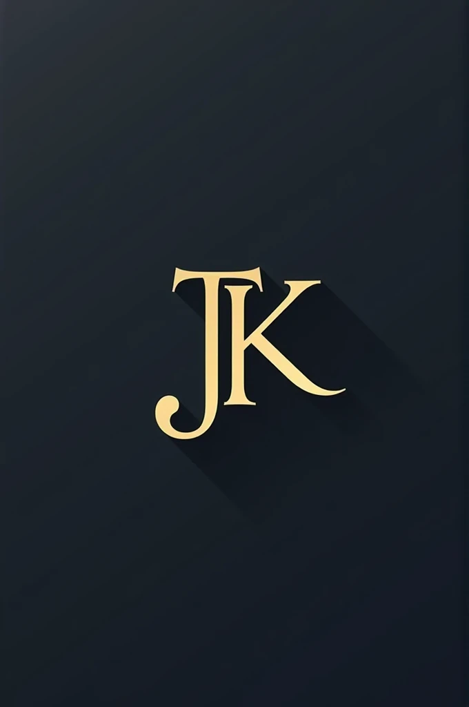 " JN & TK " Drawing logo
