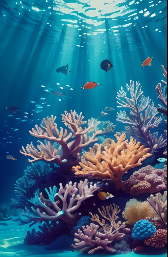 there are many different colored flowers that are growing on the coral, colorful coral, vibrant corals, beautiful colorful corals, harmony of neon glowing coral, coral underwater colorful, radiating atomic neon corals, corals, rainbow corals, beautiful colorful, underwater soft colours, coral, magical colorful flowers, beautiful and colorful, twirling glowing sea plants, coral reef