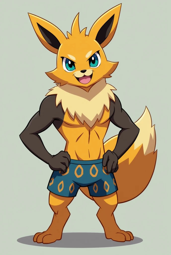 You can make a zeraora in underwear showing his member