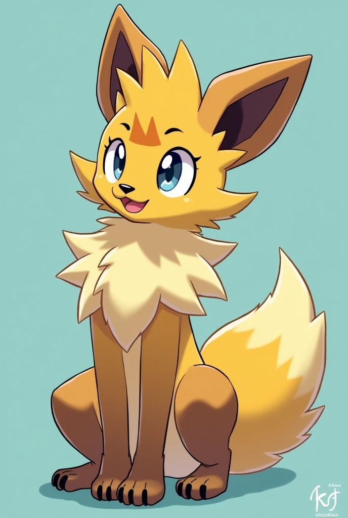 You can make a zeraora with breasts