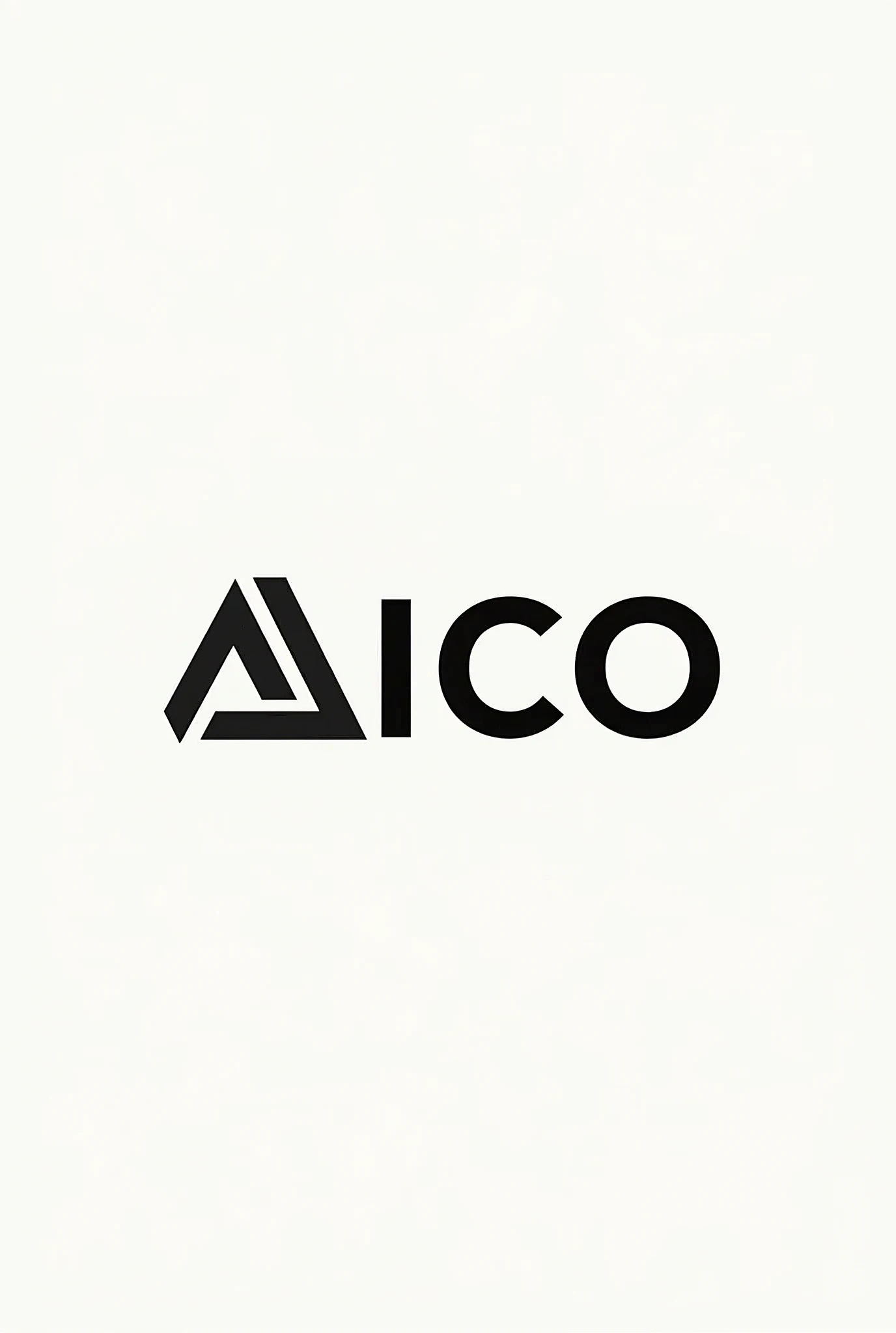 Design a logo for my credit card brand "AICO" using the common style of financial companies,Need to have a sense of technology and minimalist style,Notice:Just logo,No, no, no card,Just one color,The logo and AICO text need to appear at the same time and be arranged horizontally。