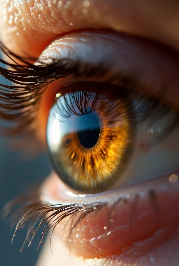 eye with nyctalopia