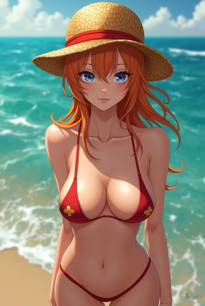 Nami one piece completely naked
