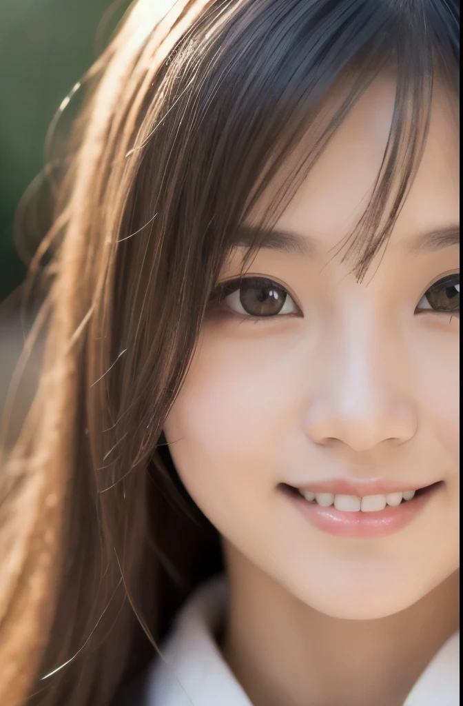 best quality, face focus, soft light, ultra high res, (photorealistic:1.4), RAW photo,(Shinozaki Ai), white skin, kawaii,
1 Japanese girl, solo, cute, (smile), (pupil, lights in the eyes), detailed beautiful face, Medium-sized breasts,(high resolution detail of human skin texture),(long hair),(portrait), upper body, white traditional kimono, no makeup