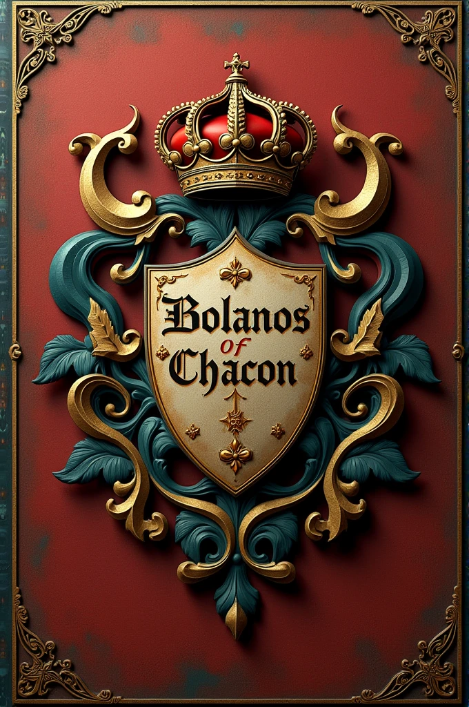 Create a family crest with the following surnames, Bolanos Chacon