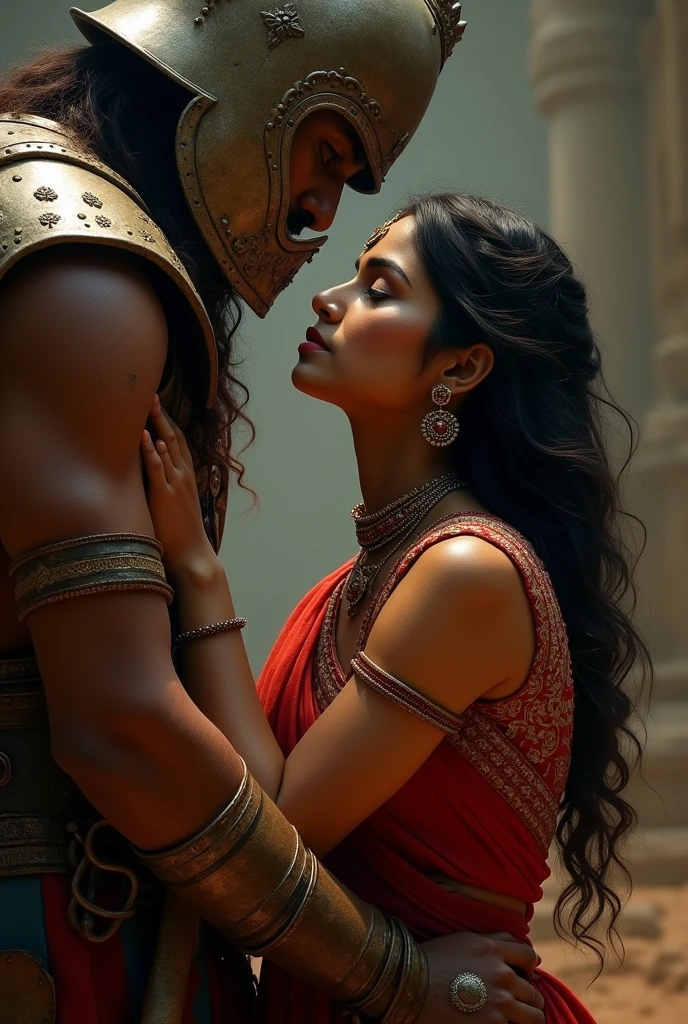 Anushka Shetty, the South Indian queen, renowned for her iconic role as Rudramadevi, embodies elegance and beauty. Her striking features.she sat down on her knees and one warrior concurred her with his dick keeping on her face