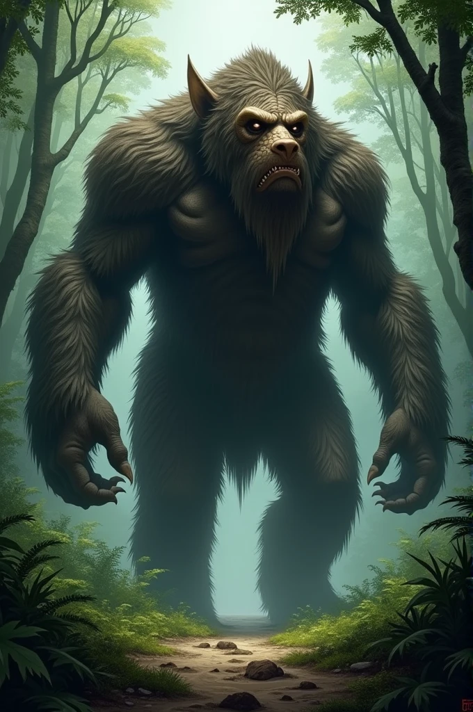 Create a folklore entity in the northern region, the mapinguari