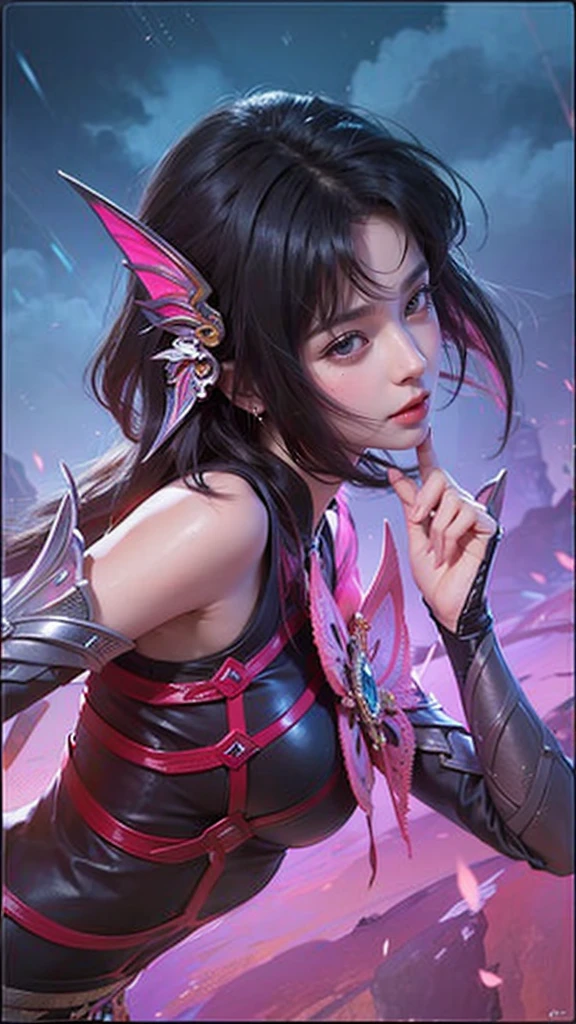 a close up of a 4 girls ,pink hair , big booobs , shadowbringers cinematic, 4 k detail fantasy, a beautiful fantasy empress, game cg, xianxia fantasy, xianxia hero, 2. 5 d cgi anime fantasy artwork, cinematic goddess close shot, ruan jia and artgerm, wow 4 k detail fantasy, hyper-detailed fantasy character, high definition, hyper- detailed,perfect, fantastic, detailed facial and body skin texture, detailed vagina (pussy),Honor of king,HOK.