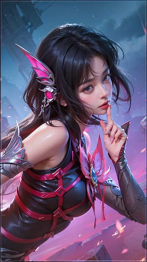 a close up of a 4 girls ,pink hair , big booobs , shadowbringers cinematic, 4 k detail fantasy, a beautiful fantasy empress, game cg, xianxia fantasy, xianxia hero, 2. 5 d cgi anime fantasy artwork, cinematic goddess close shot, ruan jia and artgerm, wow 4 k detail fantasy, hyper-detailed fantasy character, high definition, hyper- detailed,perfect, fantastic, detailed facial and body skin texture, detailed vagina (pussy),Honor of king,HOK.