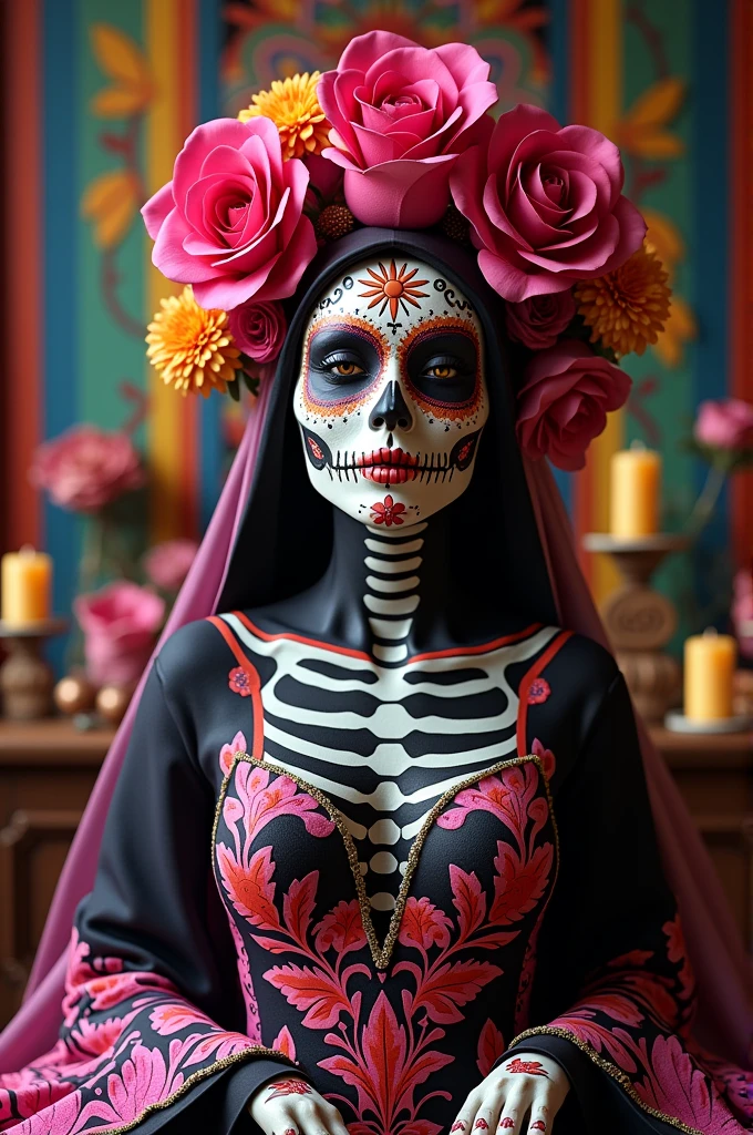 Sugar skull costume