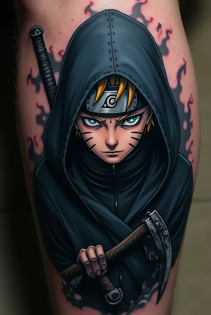 Naruto Grim Reaper Tattoo