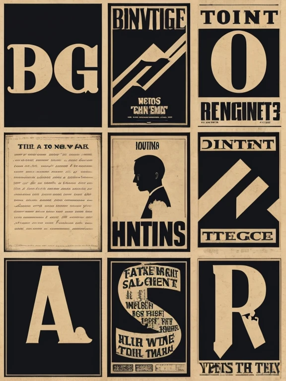 (Typography posters), posters, letter, English, letterのみ, Dialogue, サンDialogue, Bold, font, 大胆なfont, contrast,