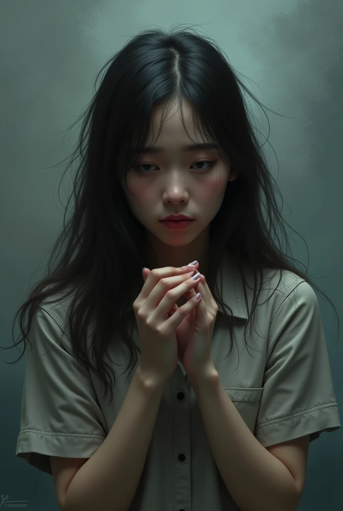 Woman with anxiety