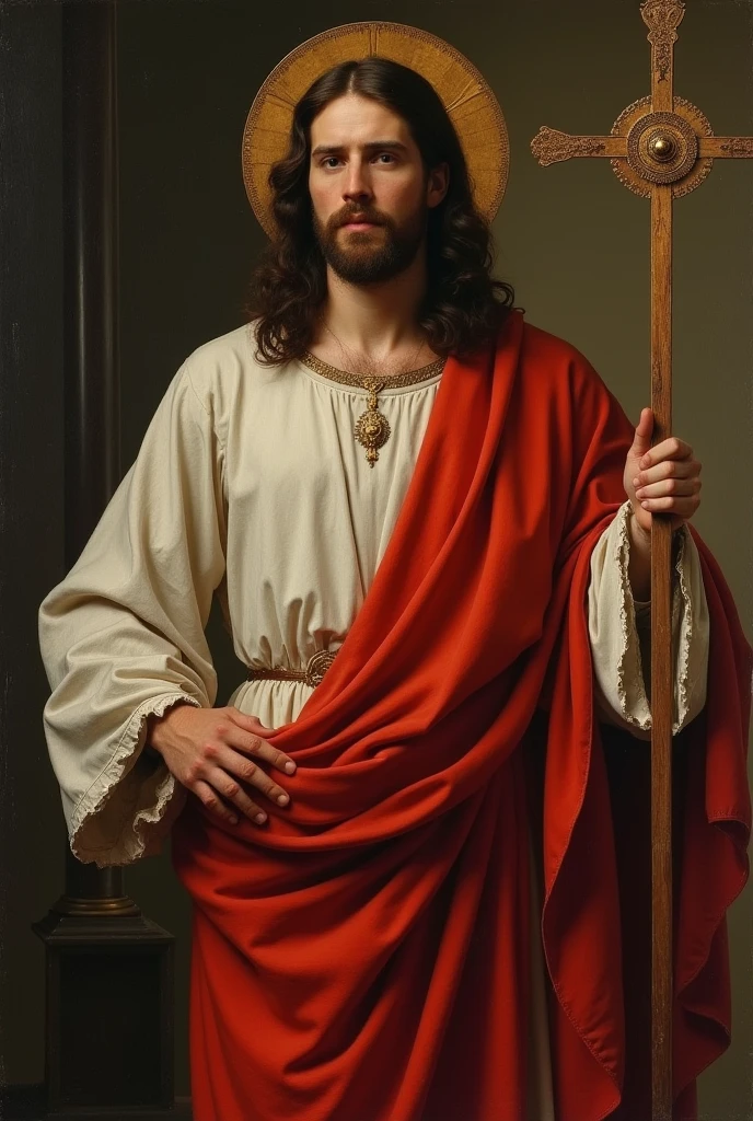Thomas Bayes with the body of Jesus Christ