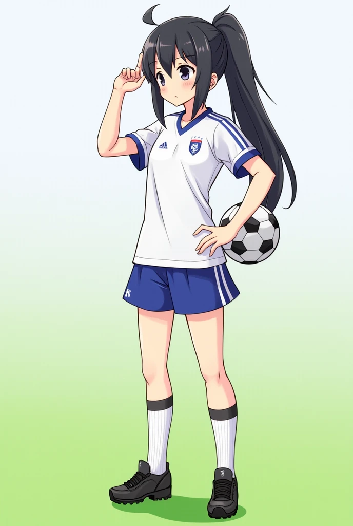 20th Generation.woman.Japan.soccer.j3.Kitakyushu City.Giravanz Kitakyushu.Umbrian.2024 Authentic Uniform.One person.anime