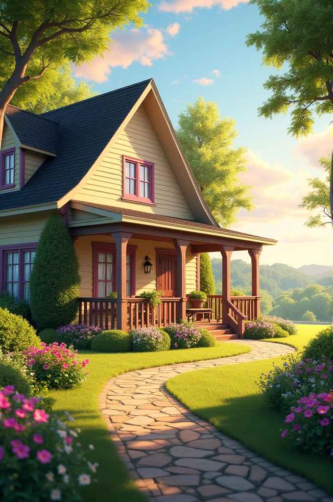 home in the morning 