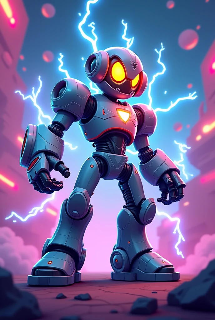 Create a small animated brawl stars surge profile picture 