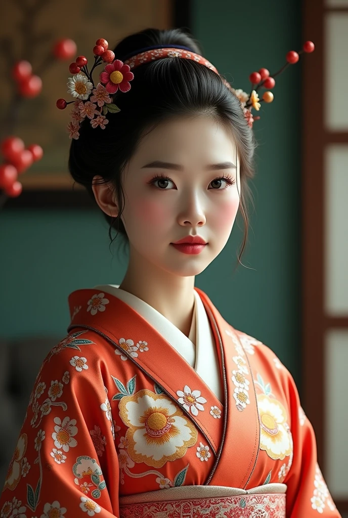 Japanese kimono beauty