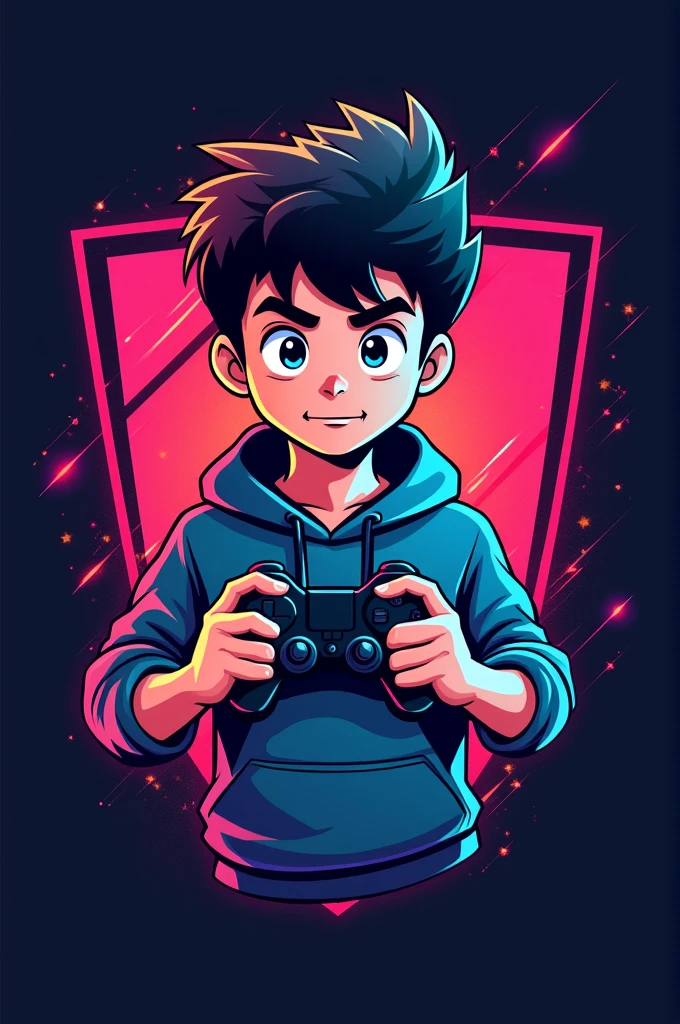 Gamer boy   Logo