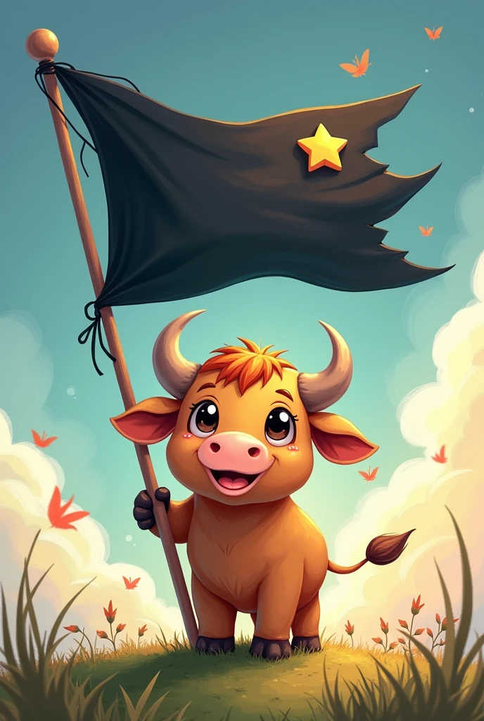 Black Flag ox star cute