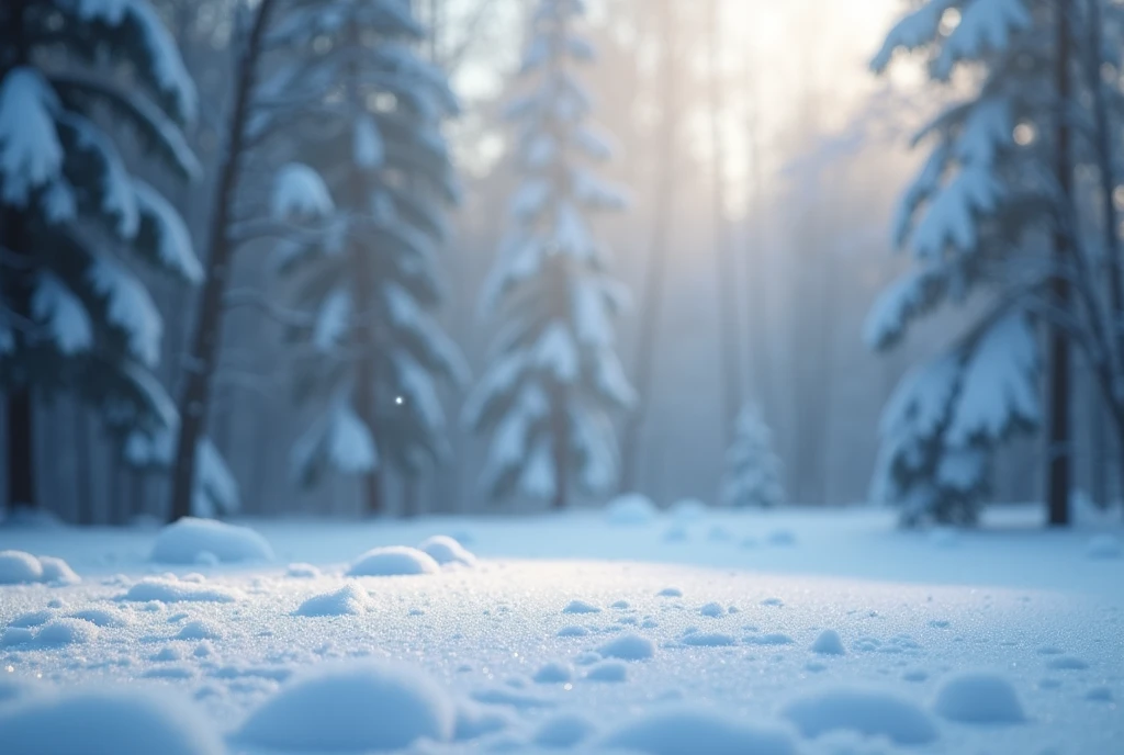 Light snow background image