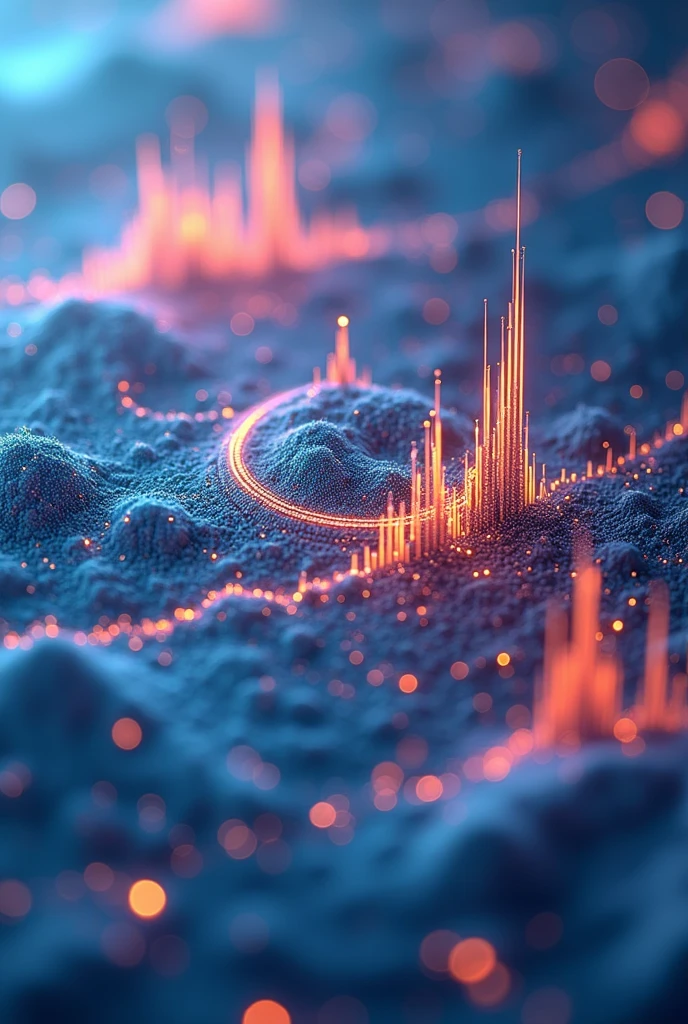 (ultra-detailed detailed),
(extremely detailed CG unity 16k),
(precise illustrations),
isometric graphics,
transparent expression,
made with photoshop,
data visualization,
abstract art representing data,
bar graph,
pie chart,