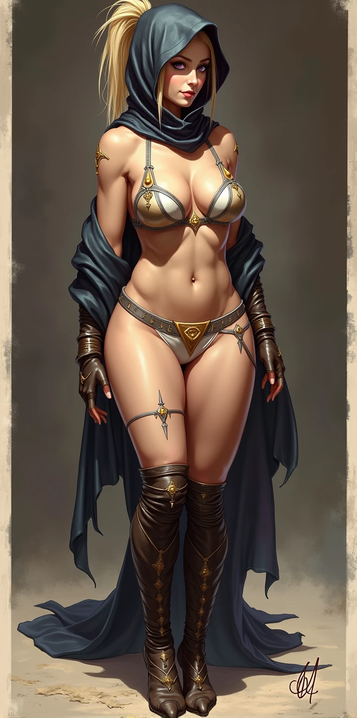 [monochrome:muted color:0.6] theme, (masterpiece), (best quality), (detailed), light layer, lustrous skin, (intricate detailed , taut clothes, , demon wings,hair ornament :1.2), from above, black hair, black choker, long hair, hime cut, blunt bangs, sidelocks, red eyes, holding quarterstaff,holding scythe,holding sword, (mature female:1.1), [uncensored, NSFW,, (lactation), side-ponytails BREAK (simple background:1.1),