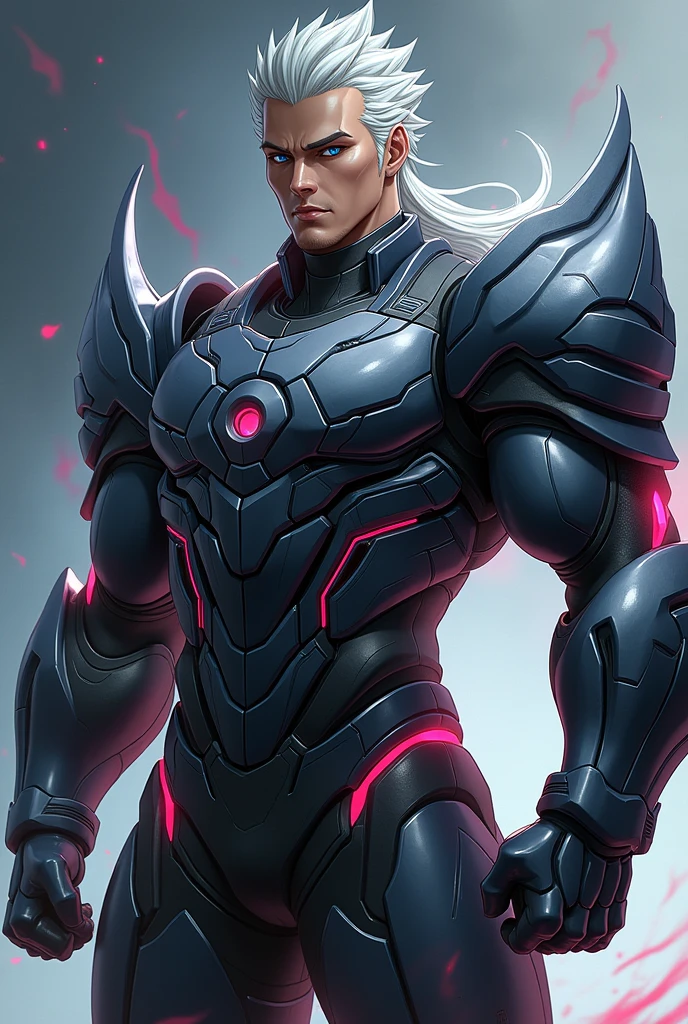 Isuku midorya adult super powerful, with stylish new armor and exuding power