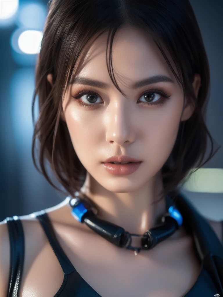 cyberpunk,dark angel,thai dress,realistic,(best quality,4k,8k,highres,masterpiece:1.2),ultra-detailed,(realistic,photorealistic,photo-realistic:1.37),detailed eyes,detailed lips,extremely detailed face,longeyelashes,intricate cyberpunk outfit,dramatic lighting,moody colors,cinematic composition