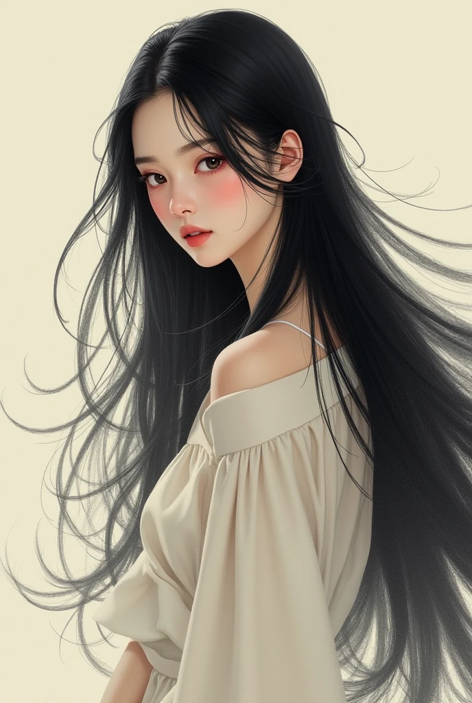 Artistic woman One person Long Hair Japanese cute