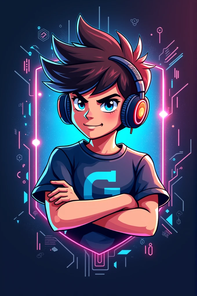 Gamer boy Logo 