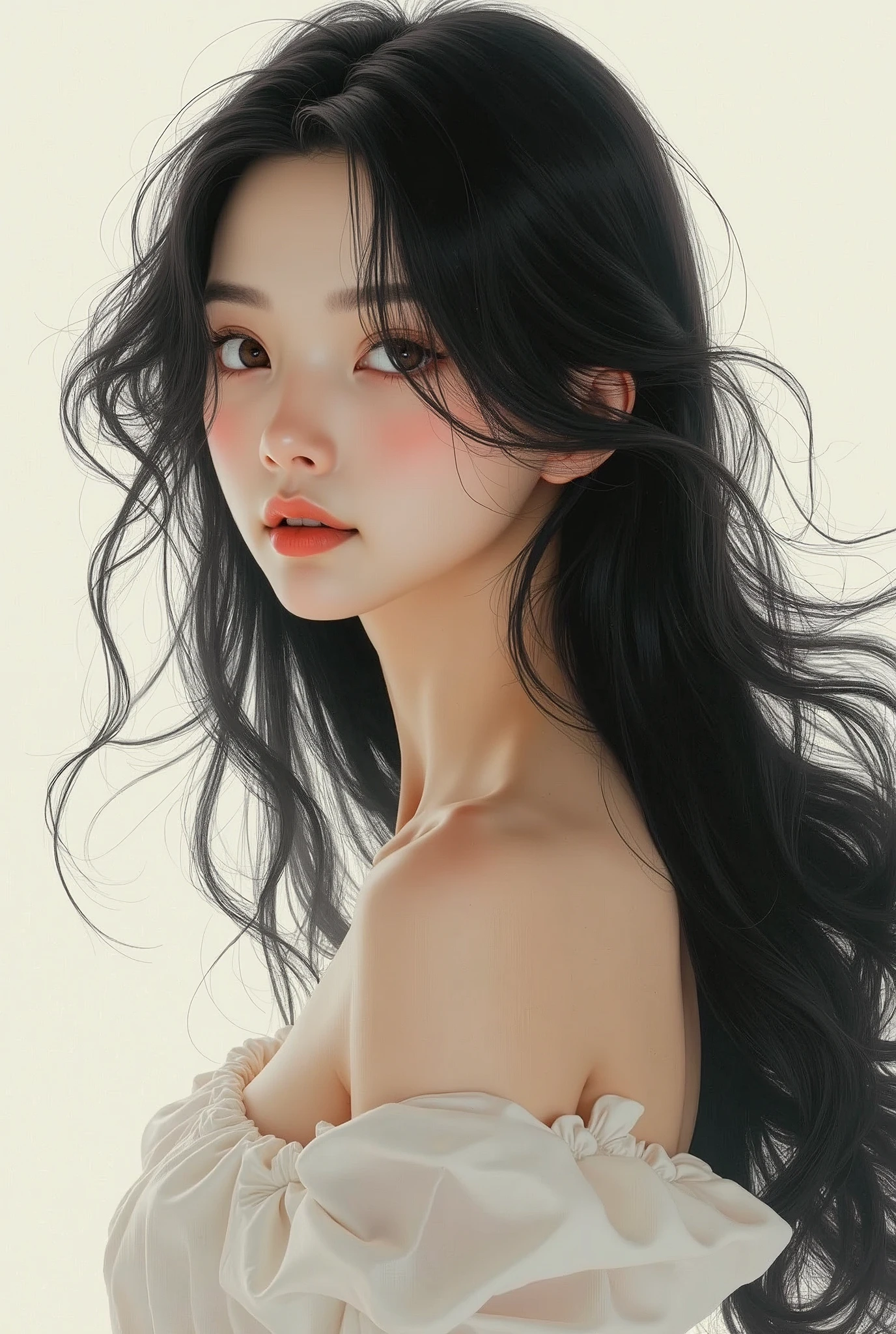 Artistic woman One person Long Hair Japanese cute