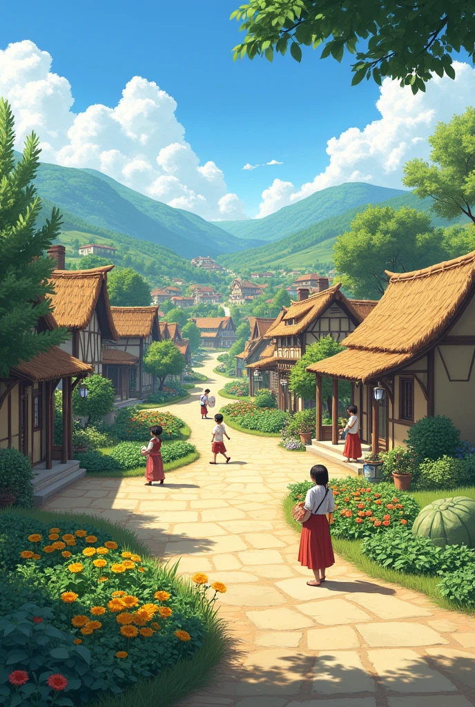 My village, clean village 