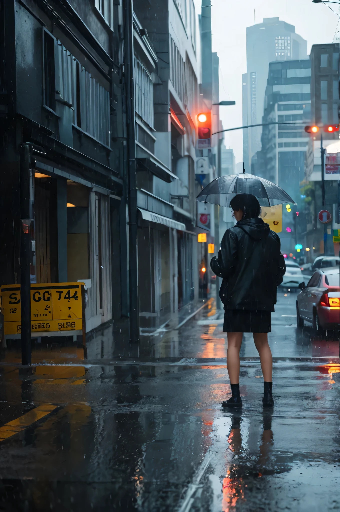 heavy rain