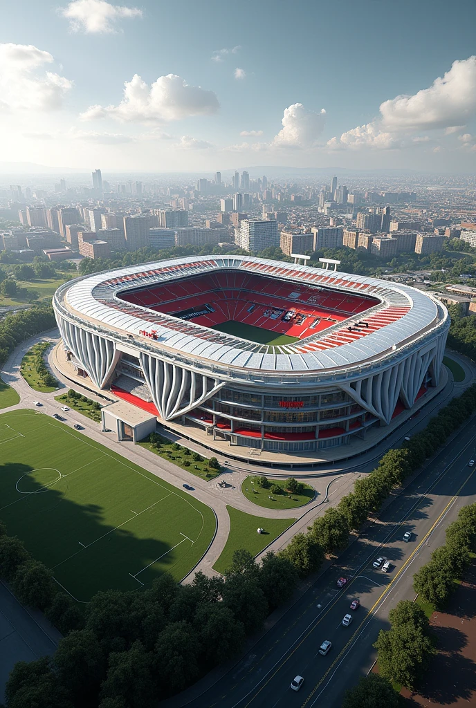New old Trafford with 100000 capacity