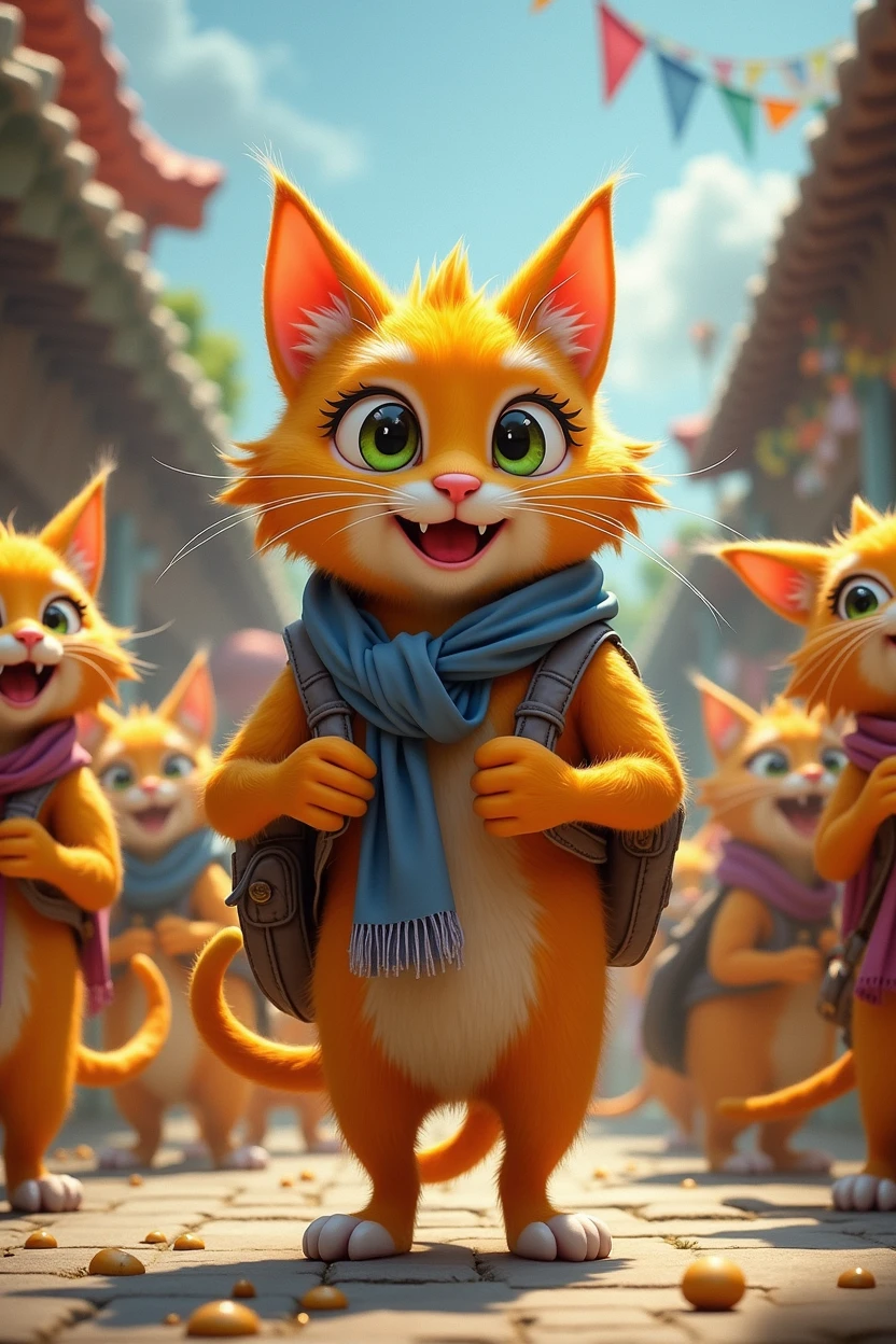 Purple cats love to talk. They are happy and happy. If they are willing to talk, they will be rich. They know how to communicate emotions. Purple cats do not want yellow.