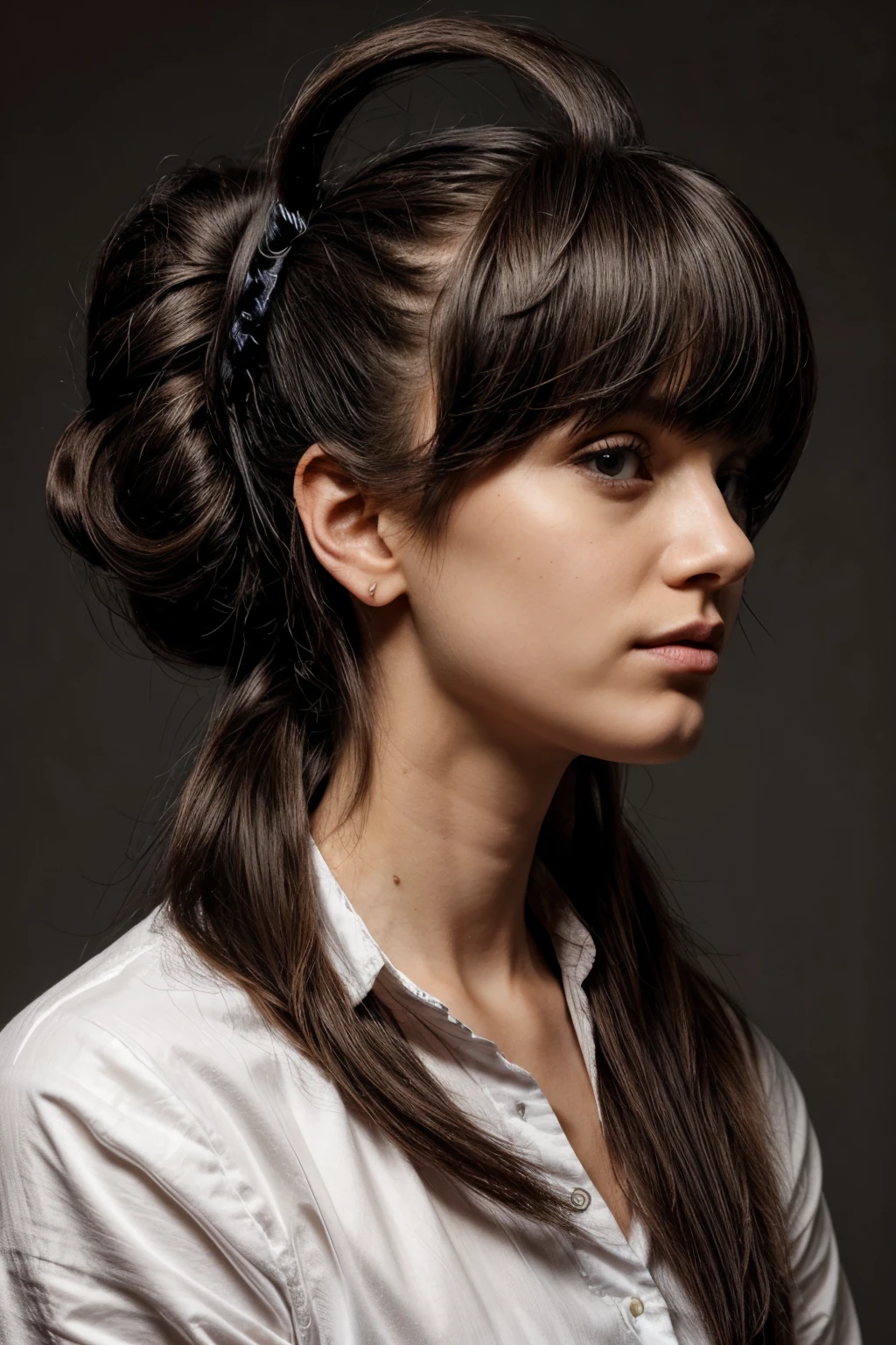ridiculously insane hilarious tall retarded hair style