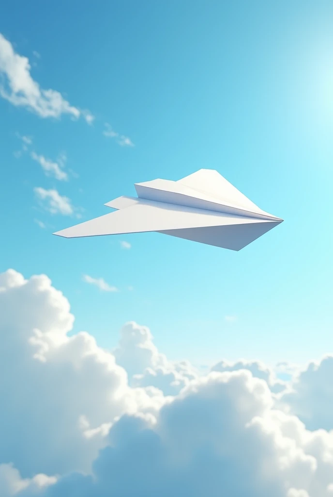 A paper plane