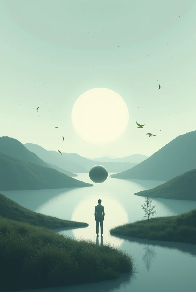 Banner image for a website interested in philosophy, psychology, life and humanity. I do not want it to include a human being.