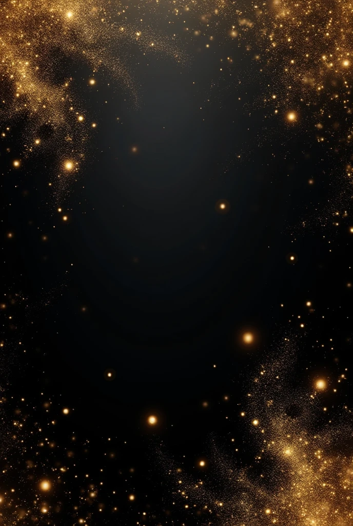 Black and golden colour background
