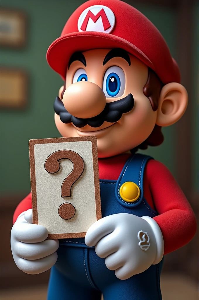 ((best quality)), ((masterpiece)), (detailed), perfect face
Mario holding a card write só 1 ficha